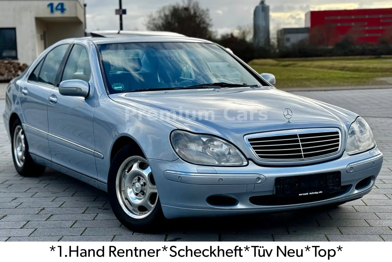 Mercedes-Benz S 320 *1.Hd*Navi*Xenon*Leder*Sitzheiz+Kühl*Bose* Plateado - 1