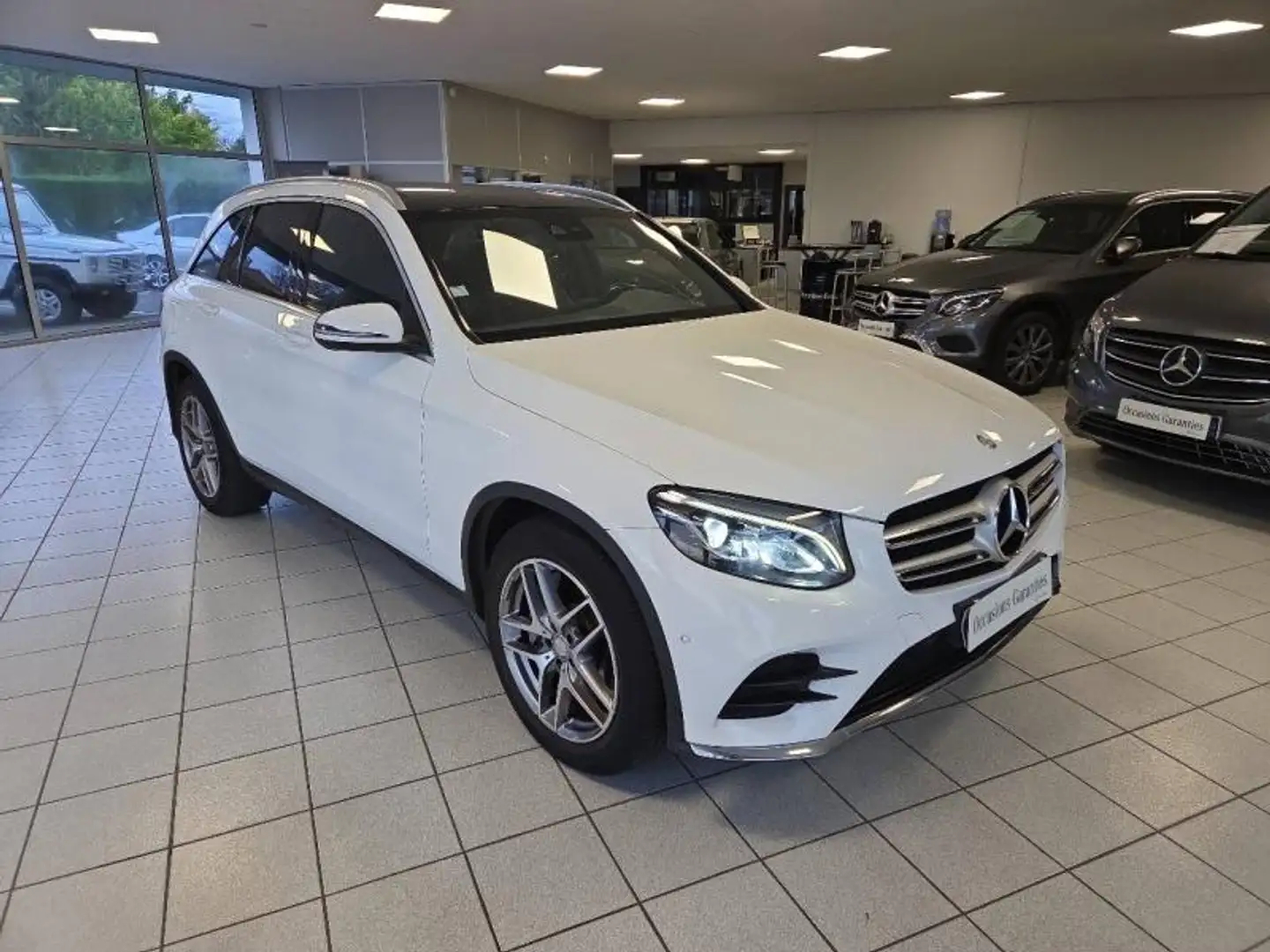 Mercedes-Benz GLC 220 220 d 170ch Sportline 4Matic 9G-Tronic Blanc - 2