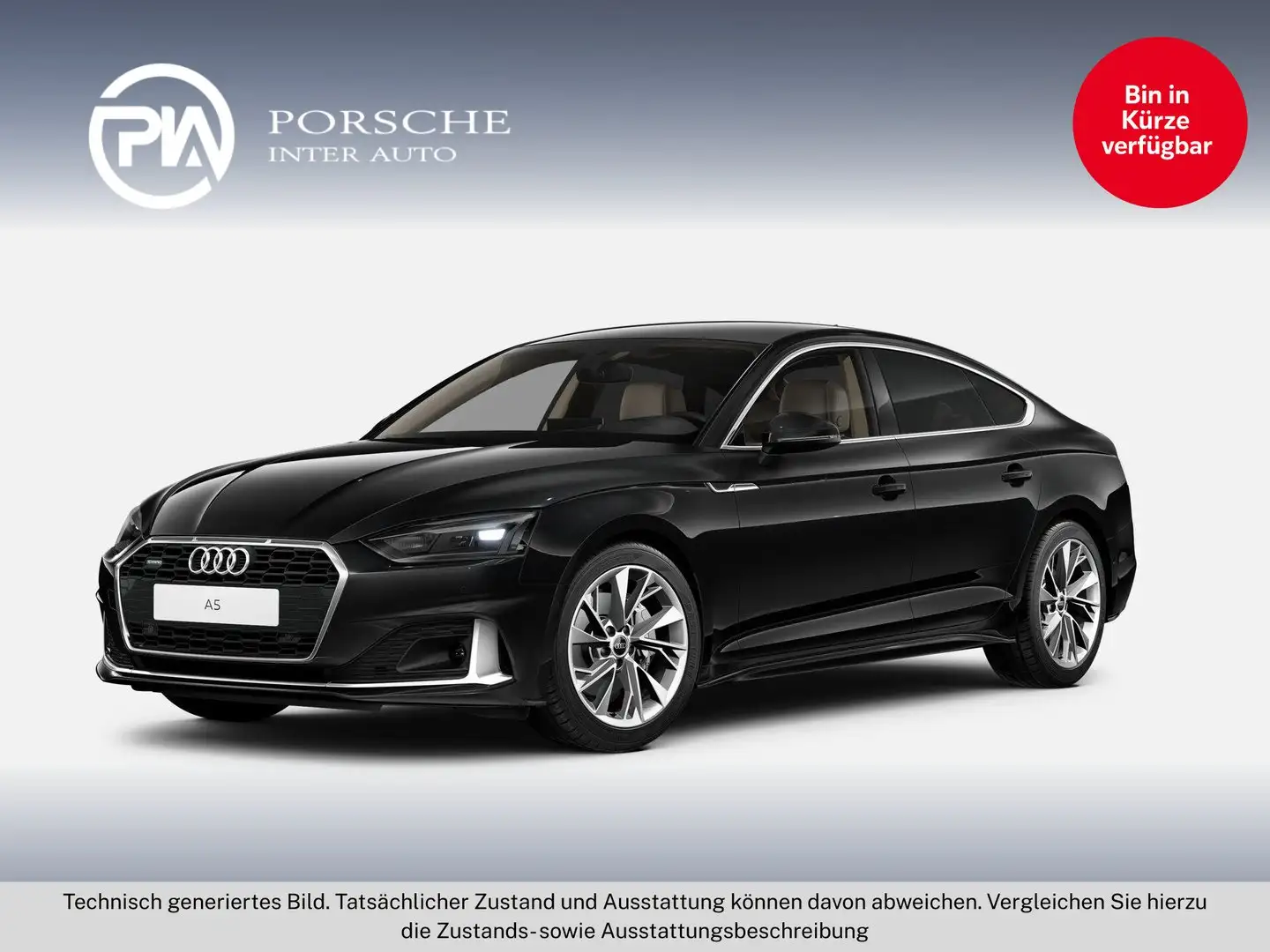Audi A5 40 TDI quattro advanced Schwarz - 1