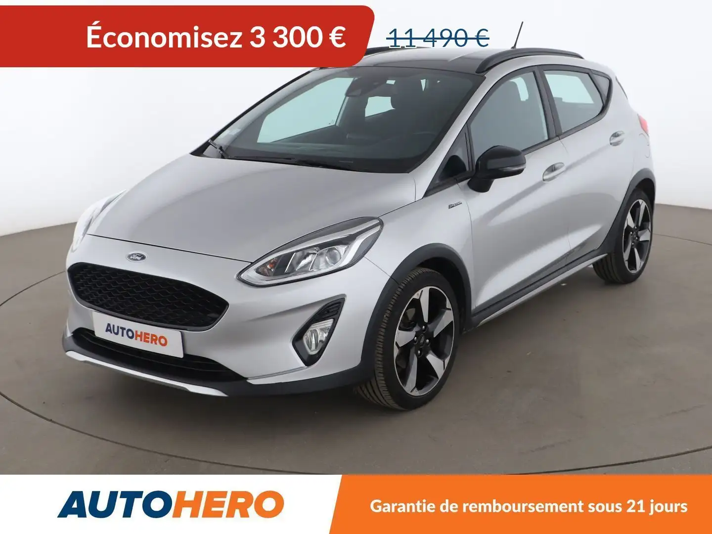 Ford Fiesta 1.0 EcoBoost Active Pack Gris - 1