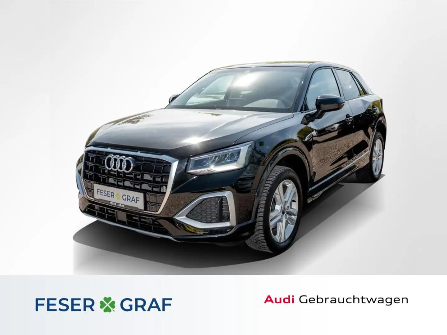 Audi Q2 35TFSI S tronic /LED/Pano/CarPlay/Kamera Schwarz - 1