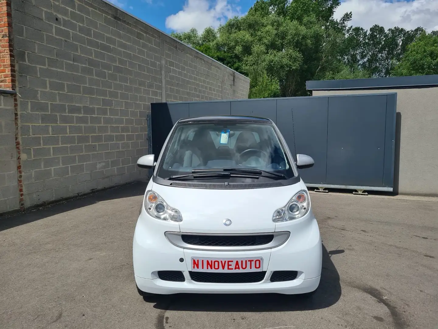 smart forTwo Coupe 1.0i Mhd Passion *AUTOMAAT 1STE EIGENAAR* Wit - 1