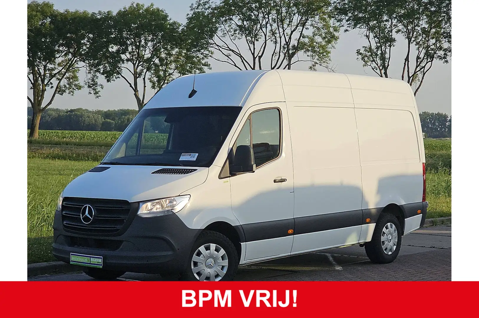 Mercedes-Benz Sprinter 315 L2H2 R 3.5t-Trekhaak Navi Airco Mbux  PDC Came Blanc - 1