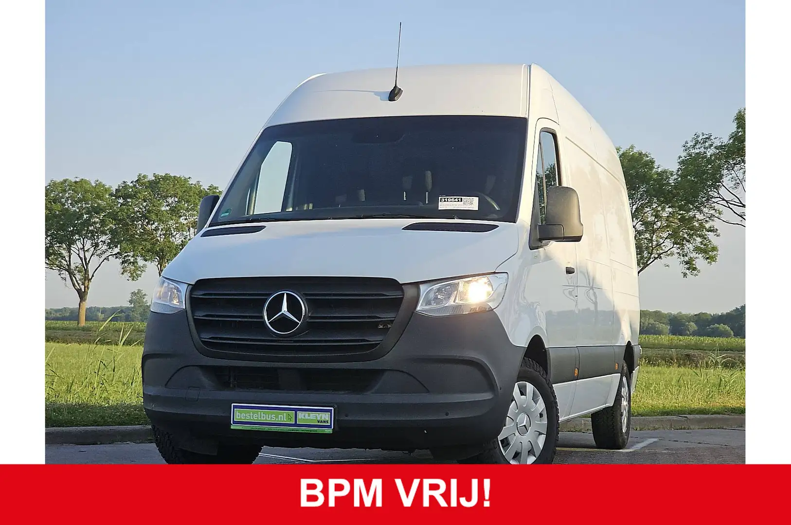 Mercedes-Benz Sprinter 315 L2H2 R 3.5t-Trekhaak Navi Airco Mbux  PDC Came Blanc - 2