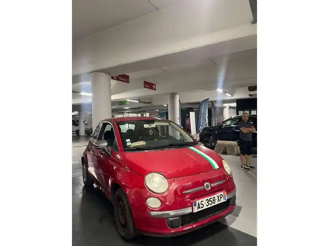 2010 Fiat 500 in Red for sale