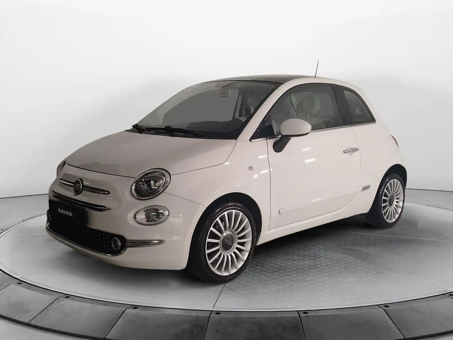 Fiat 500 1.3 mjt Lounge 95cv Bianco - 1