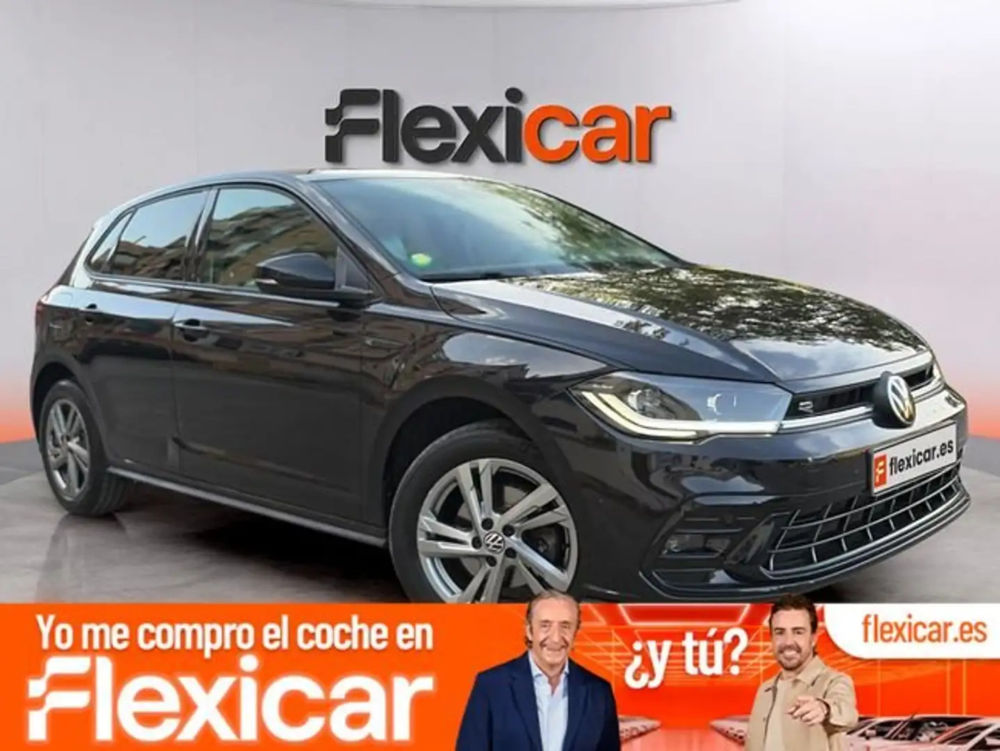 Volkswagen Polo 1.0 TSI R-Line DSG 81kW Negro - 1