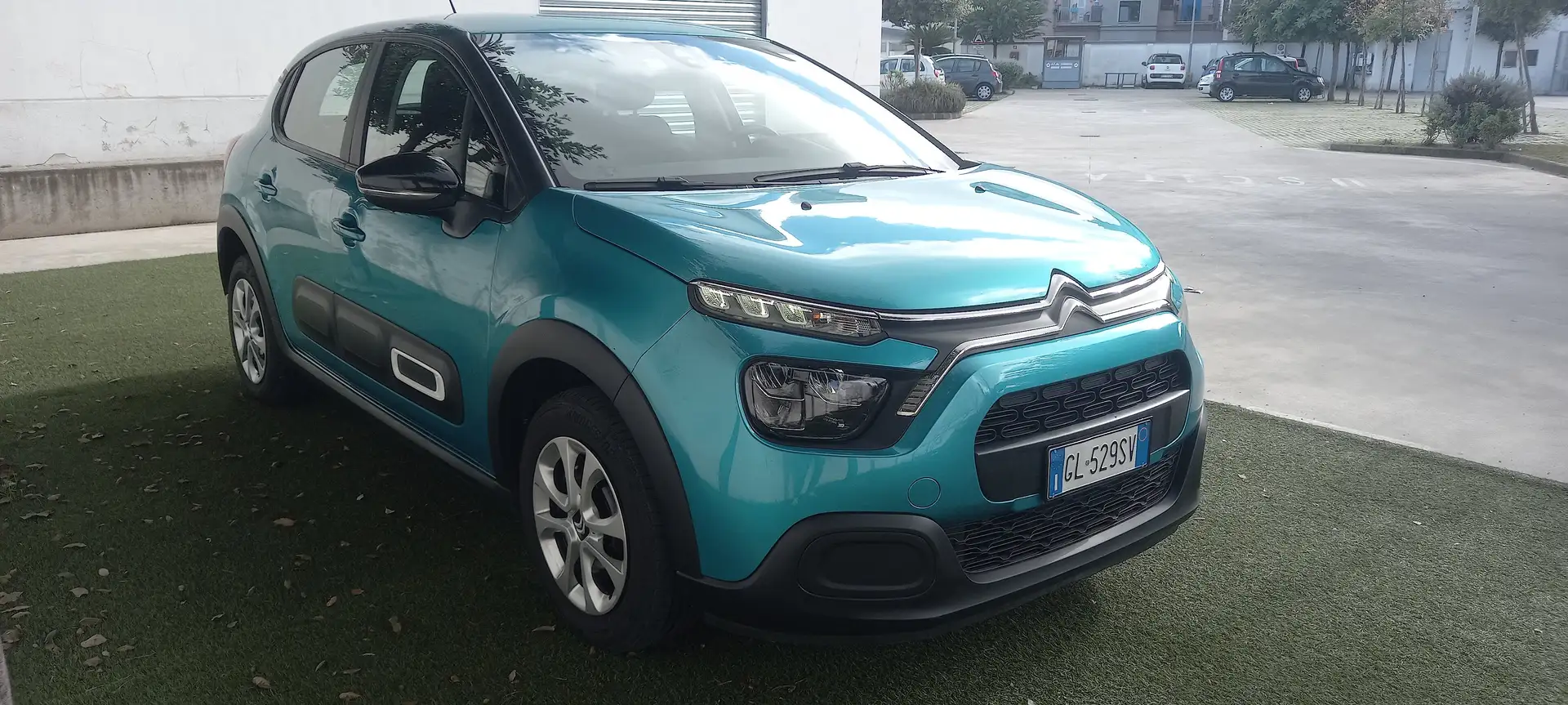Citroen C3 C3 III 2017 1.5 bluehdi Feel Pack s Verde - 2