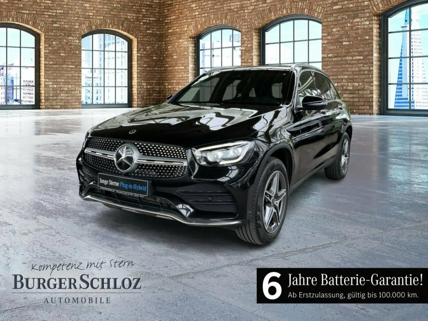 Mercedes-Benz GLC 300 e 4M AMG Pano SpurH SpurW AkustikGlas Noir - 1