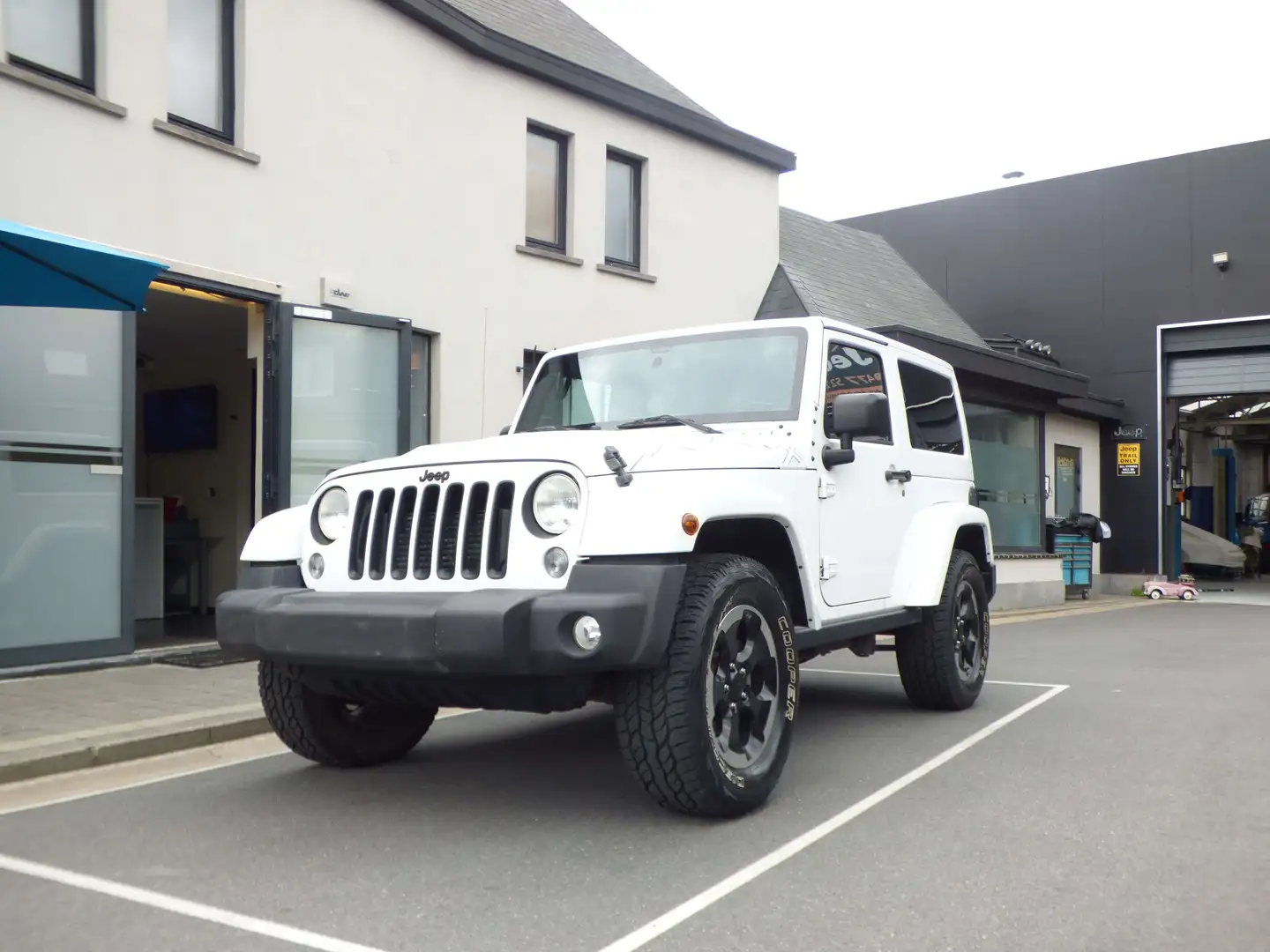 Jeep Wrangler Wrangler 2.8 CRD Automaat Blanc - 1