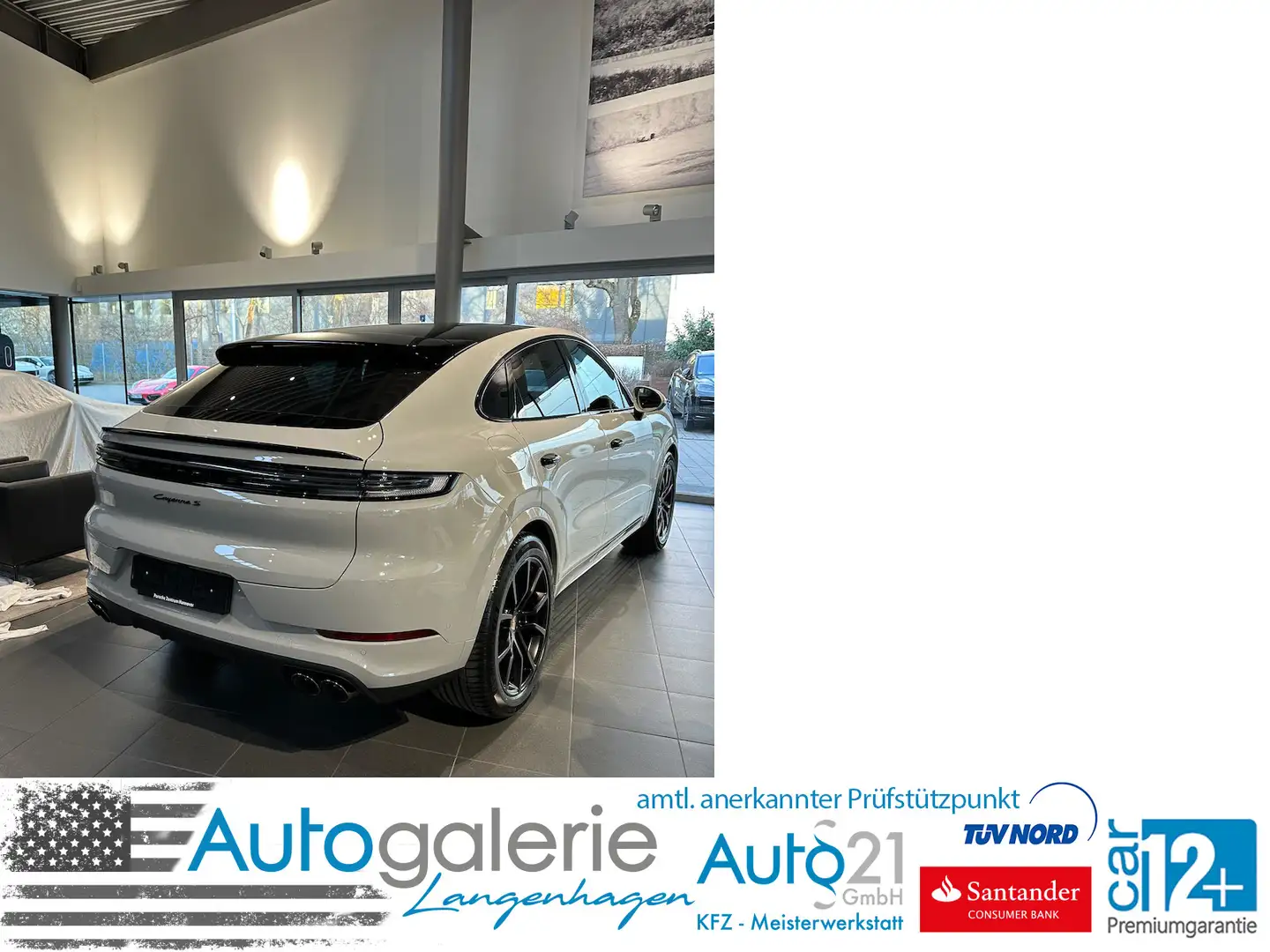 Porsche Cayenne S Coupe Pano 1.HD Sport Digital LED Gris - 1