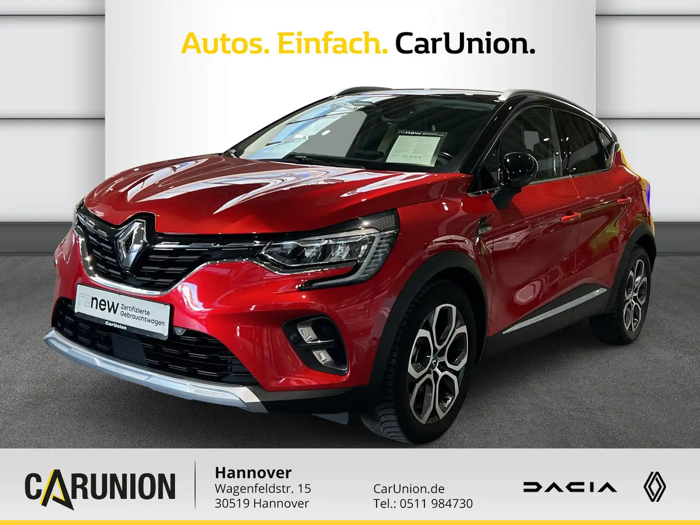 Renault Captur Edition One E-Tech Plug-in 160 Rot - 1
