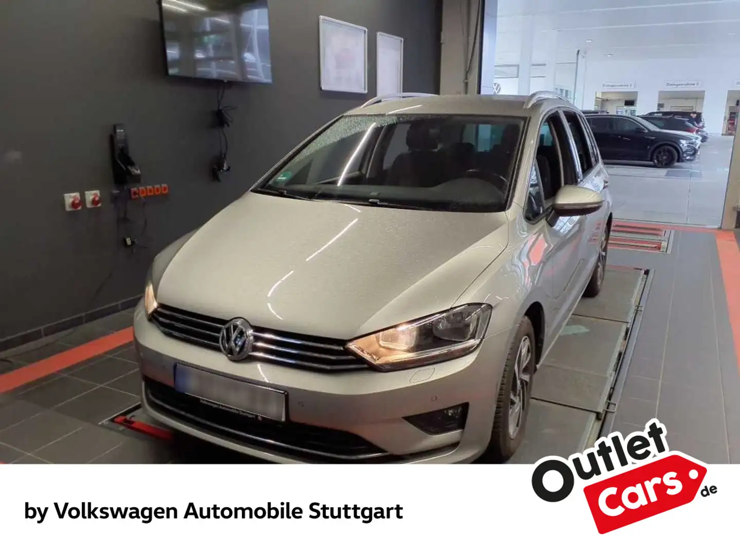 Volkswagen Golf Sportsvan Sound 1.4 TSI DSG Navi Tempomat Silber - 1