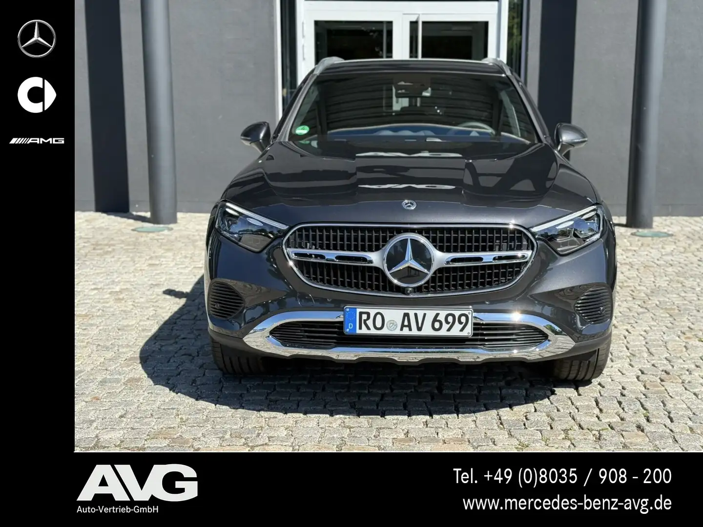 Mercedes-Benz GLC 200 GLC 200 4M Avantgarde DIGITAL AHK Memory 360° Gris - 2
