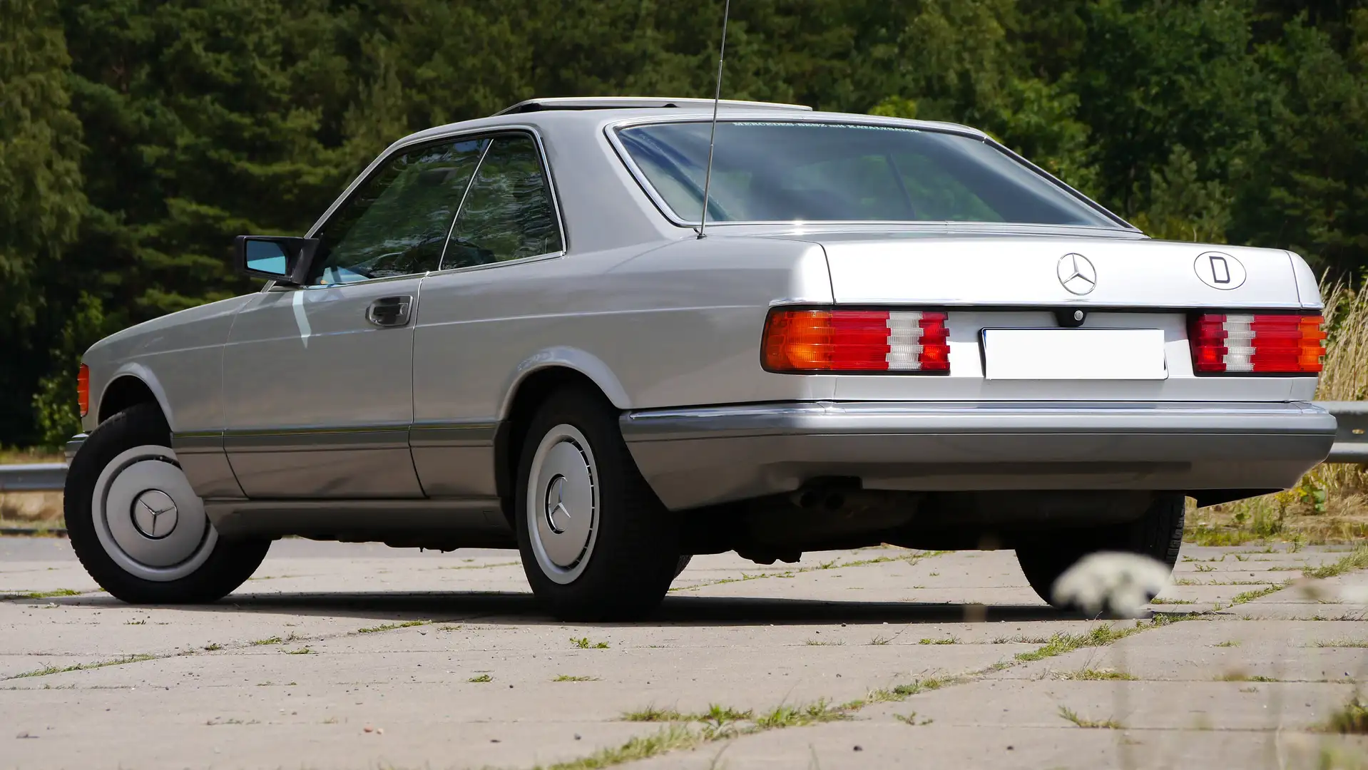 Mercedes-Benz 420 SEC Silber - 2