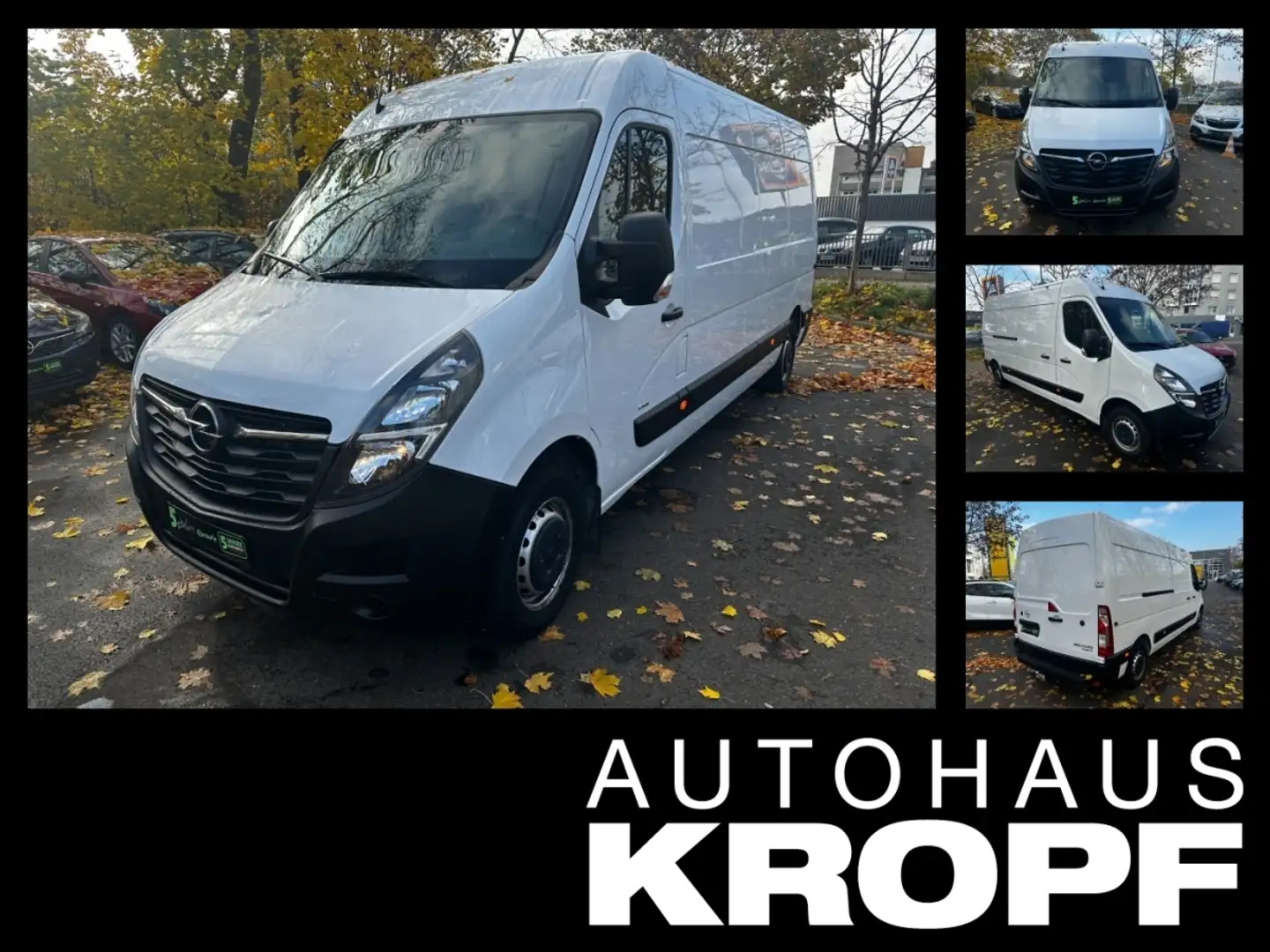 Opel MovanoB **Fahrtenschreiber** L3H2 3.5t AHK Blanc - 1