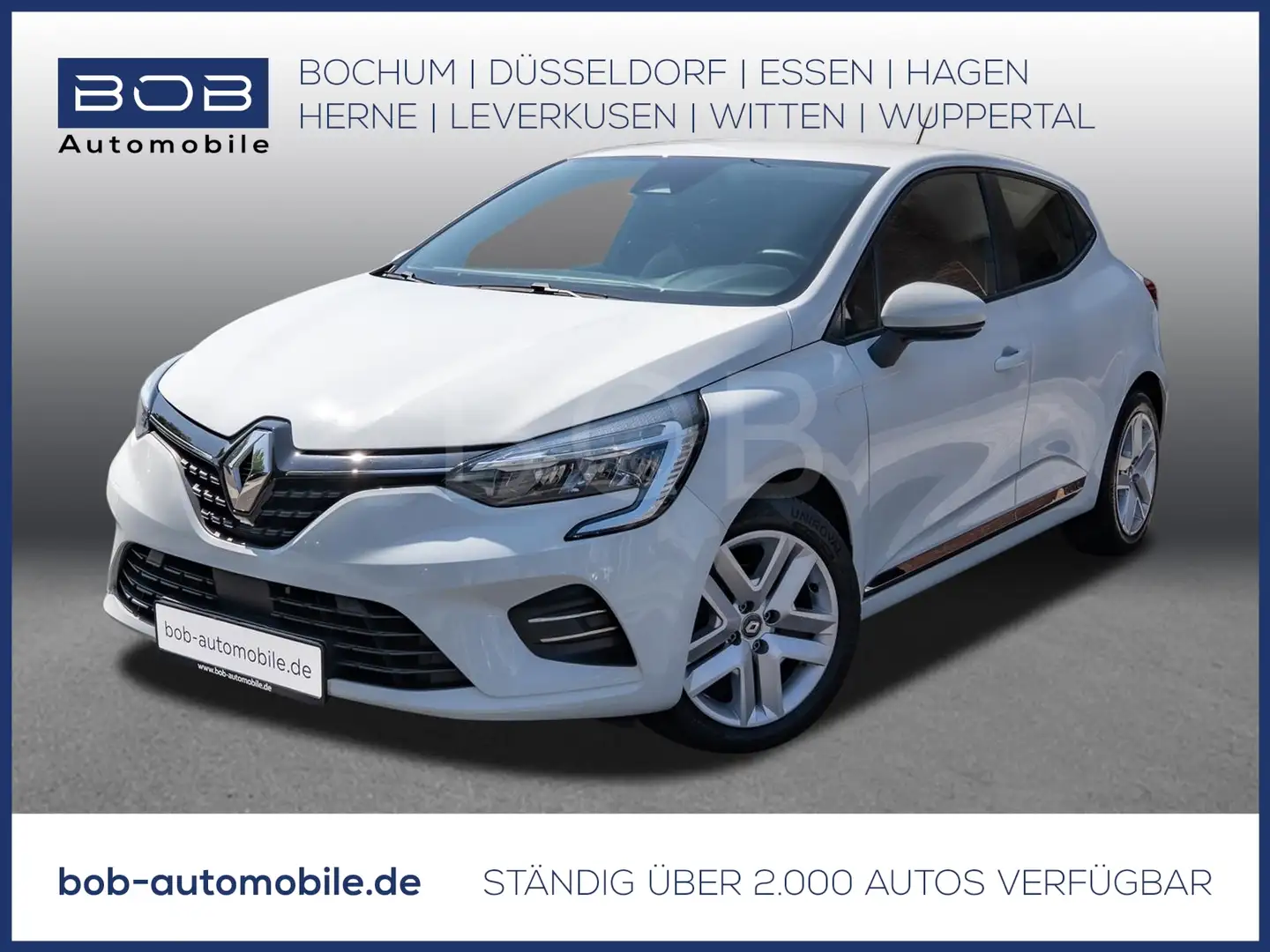 Renault Clio ZEN TCe 90 NAVI SHZ PDC KLIMA BT ZV Weiß - 1