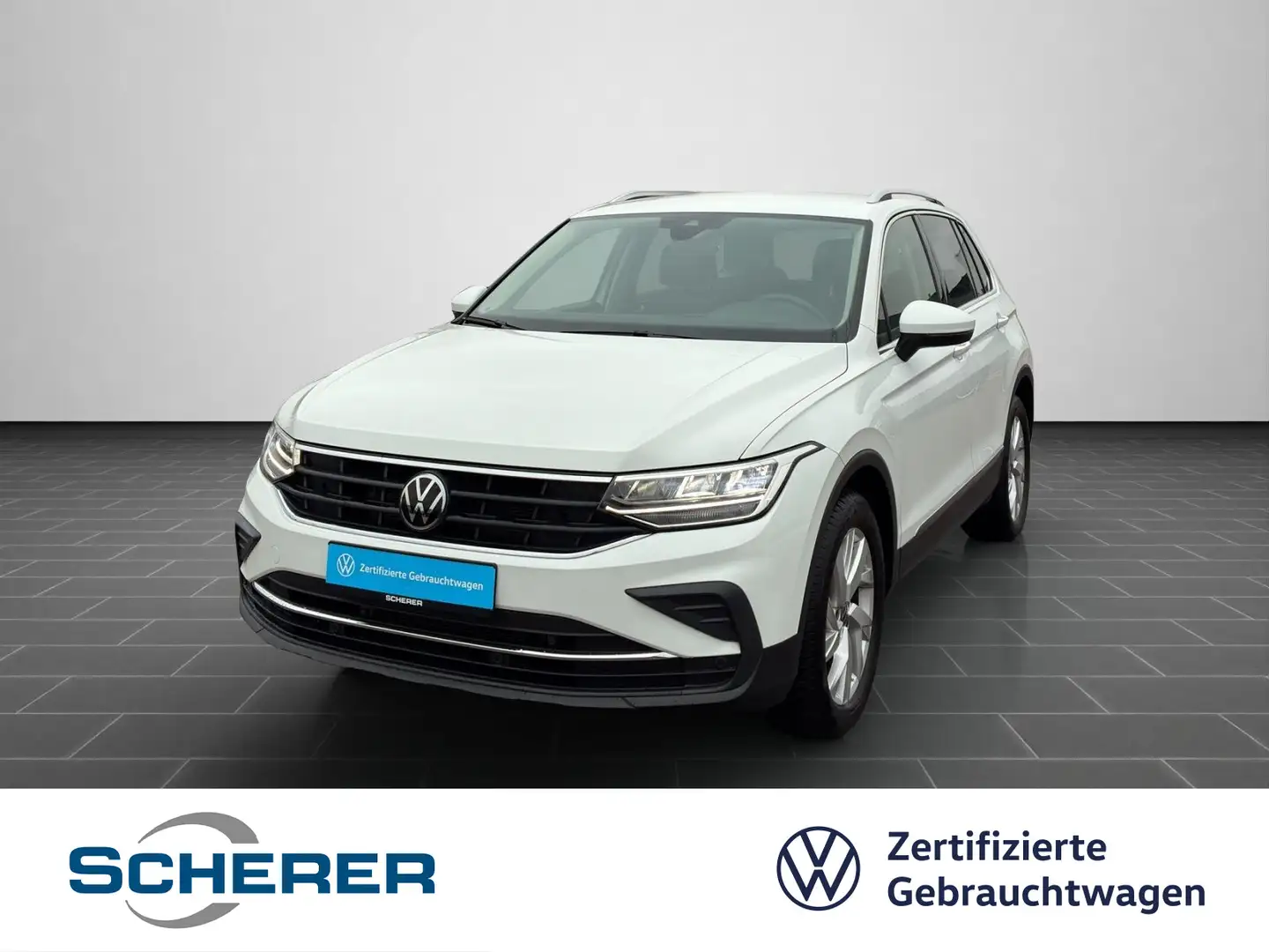 Volkswagen Tiguan MOVE 1.5 TSI NAVI LED REAR VIEW APP CONNE Weiß - 1