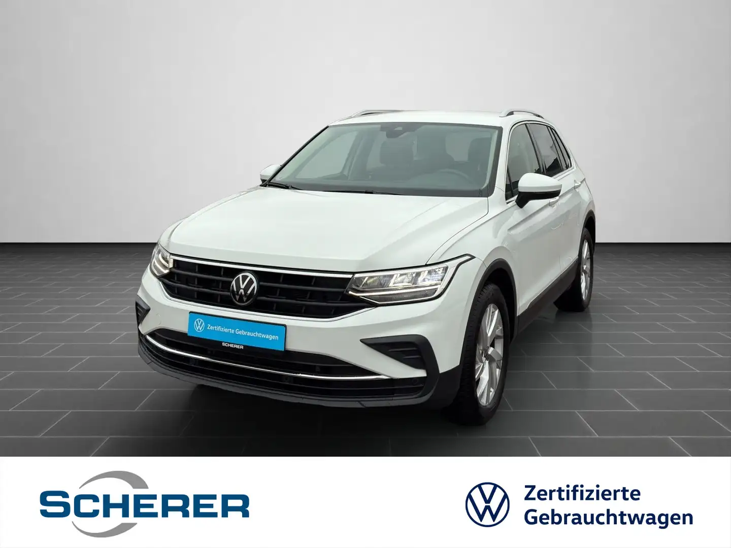 Volkswagen Tiguan MOVE 1.5 TSI NAVI LED REAR VIEW APP CONNE Weiß - 1