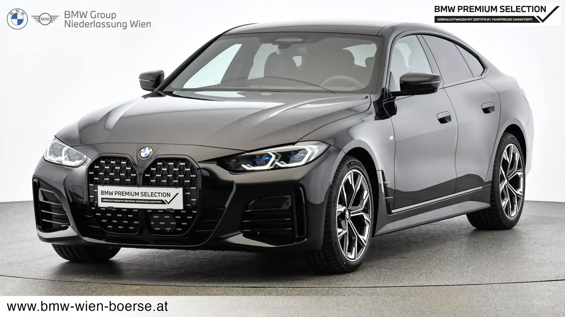 BMW 420 420d xDrive Gran Coupé Noir - 1