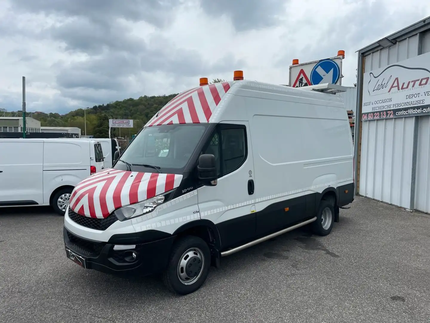 Iveco Daily IVECO_DAILY 3.0 50C17 L3H3 Poid Lourd 170 CV 3 pla Weiß - 2