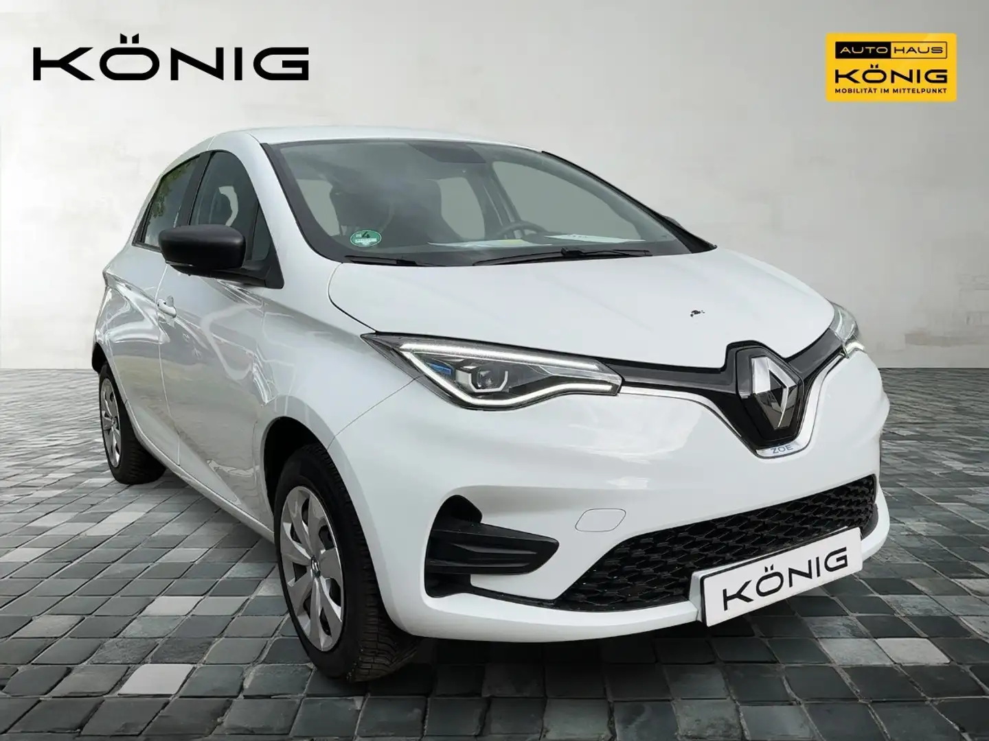 Renault ZOE LIFE Z.E. 50 R110 AUTOMATIK|KLIMA Weiß - 2