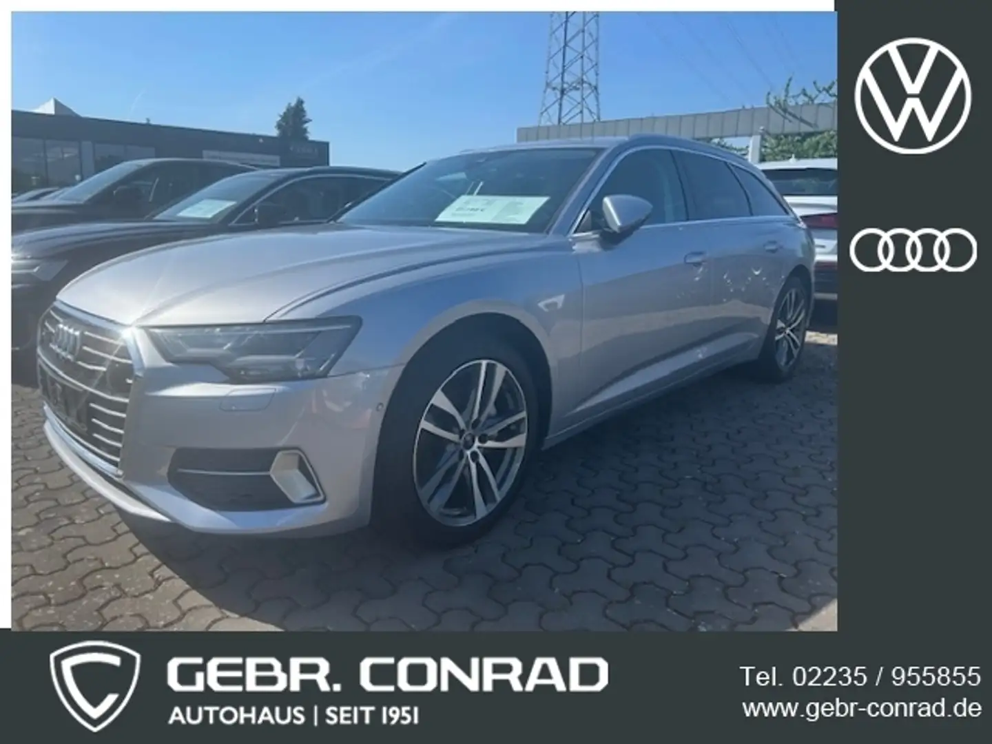 Audi A6 Avant 40 TDI "Sport", NP: 68.000 € Plateado - 1