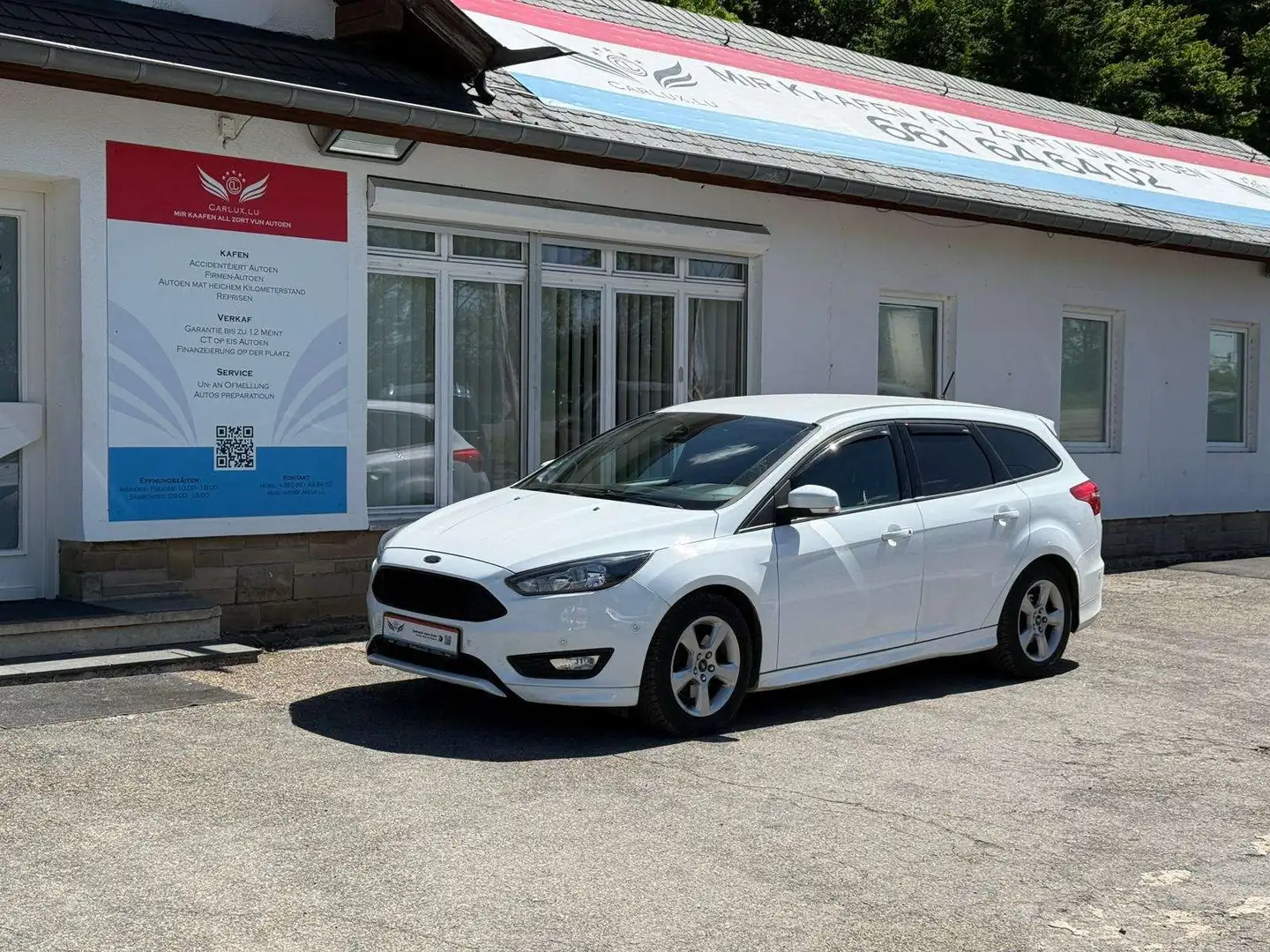 Ford Focus ST-Line Blanc - 1