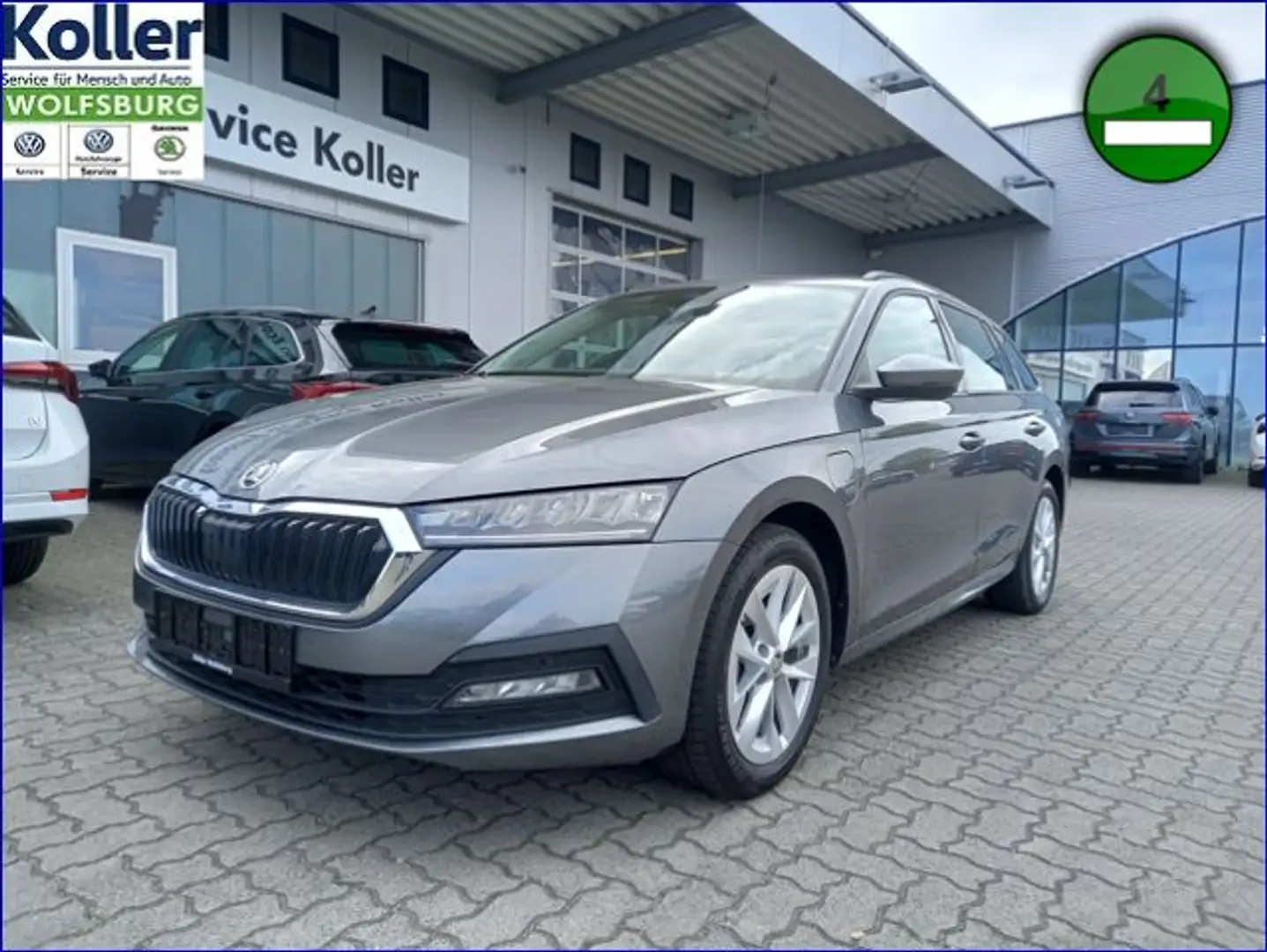 Skoda Octavia Combi 1.4 TSI iV DSG AHK Navi Grau - 2