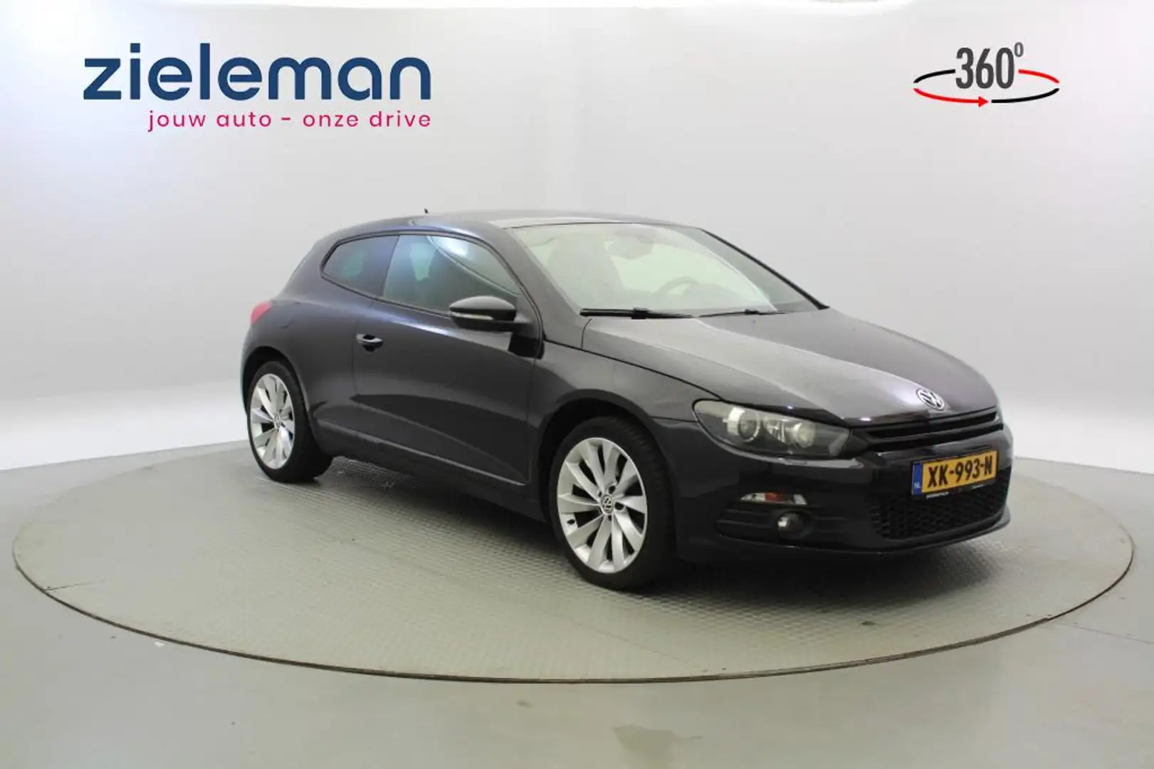 Volkswagen Scirocco 1.4 TSI - Half leer, Stoelverw Negru - 1