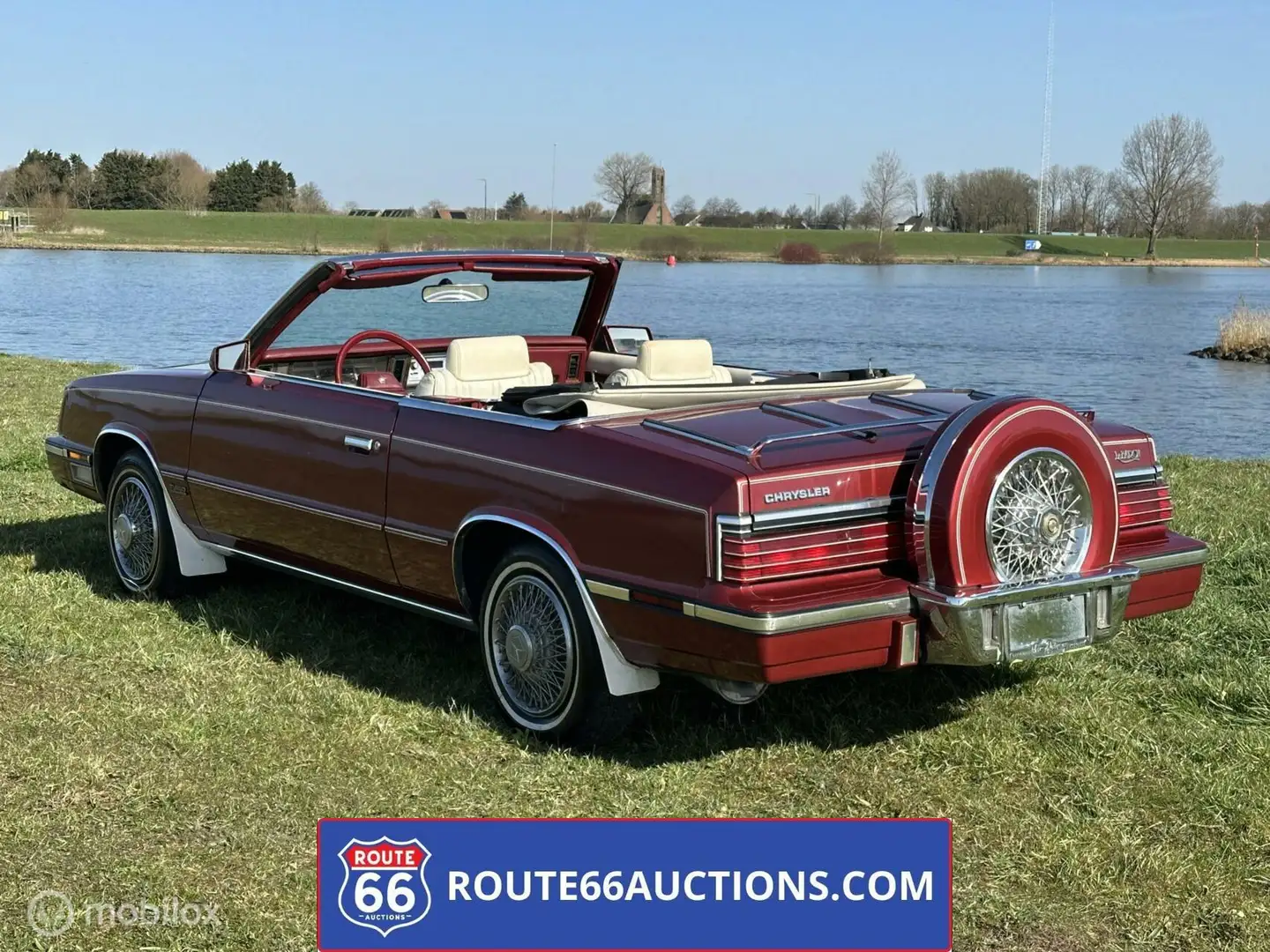 Chrysler Le Baron Cabriolet 1985 | Route 66 Auctions Roşu - 2