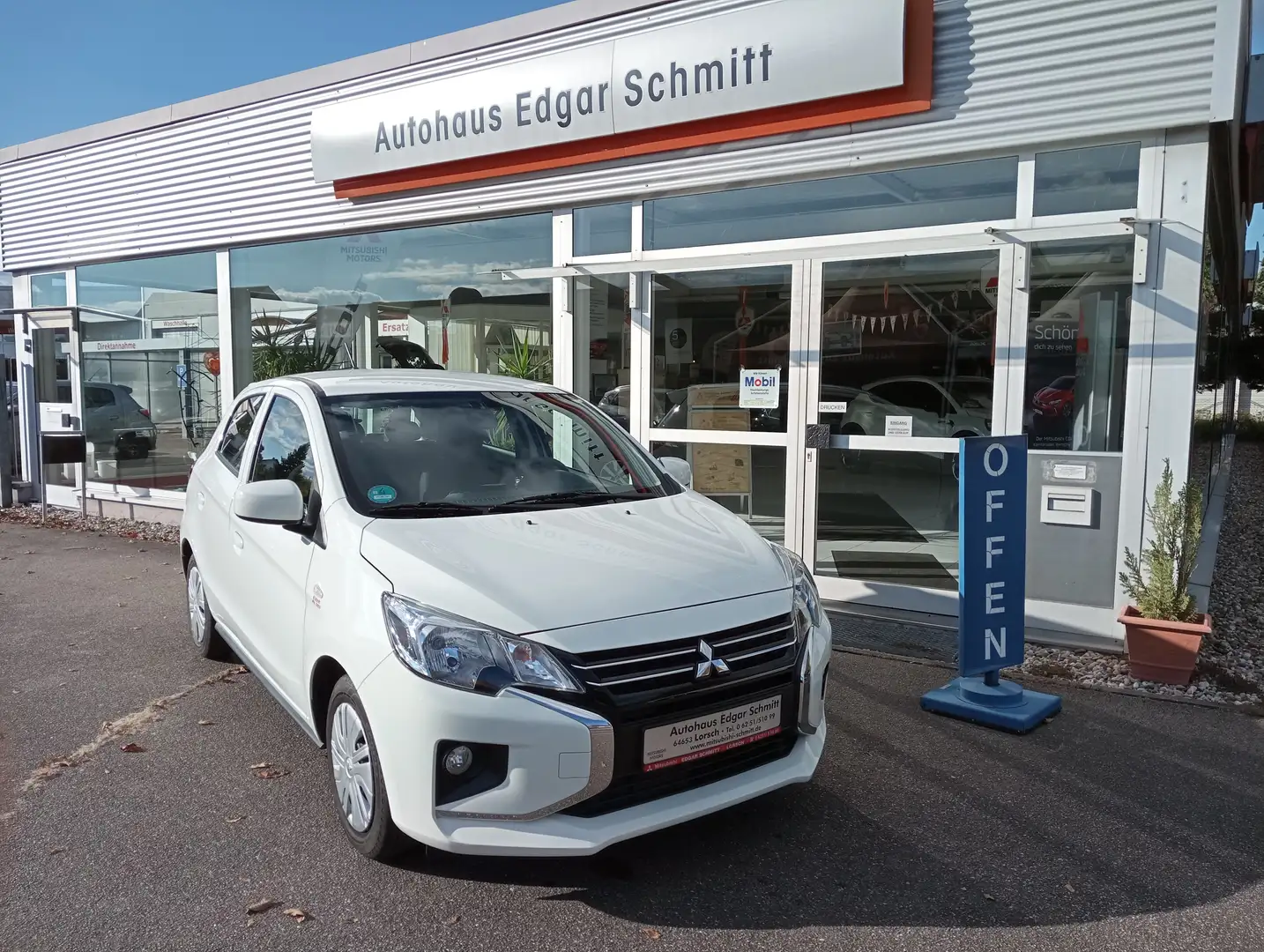 Mitsubishi Space Star Space Star 1.2 Select 1.Hand, Klima, Bluetooth Weiß - 2