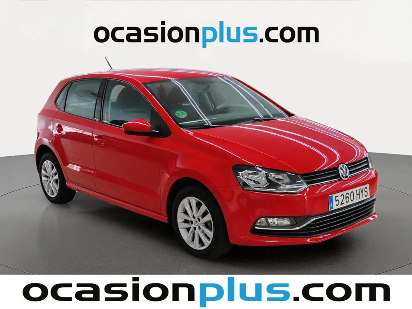 Volkswagen Polo 1.4 TDI BMT Advance 66kW Rojo - 2