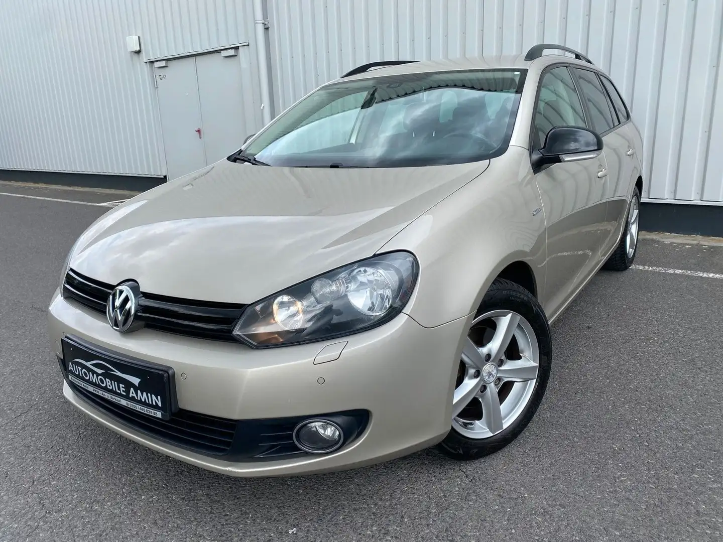 Volkswagen Golf VI Variant Match Stand-Sitzhzg.AHK TÜV NEU Argent - 1