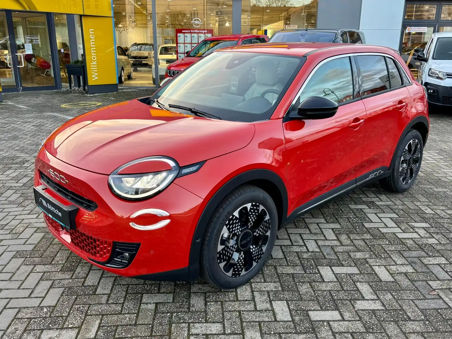 Fiat 600 e-600 La Prima - LED/ACC/KLIMAAUT/SITZH/360°/PDC Orange - 2