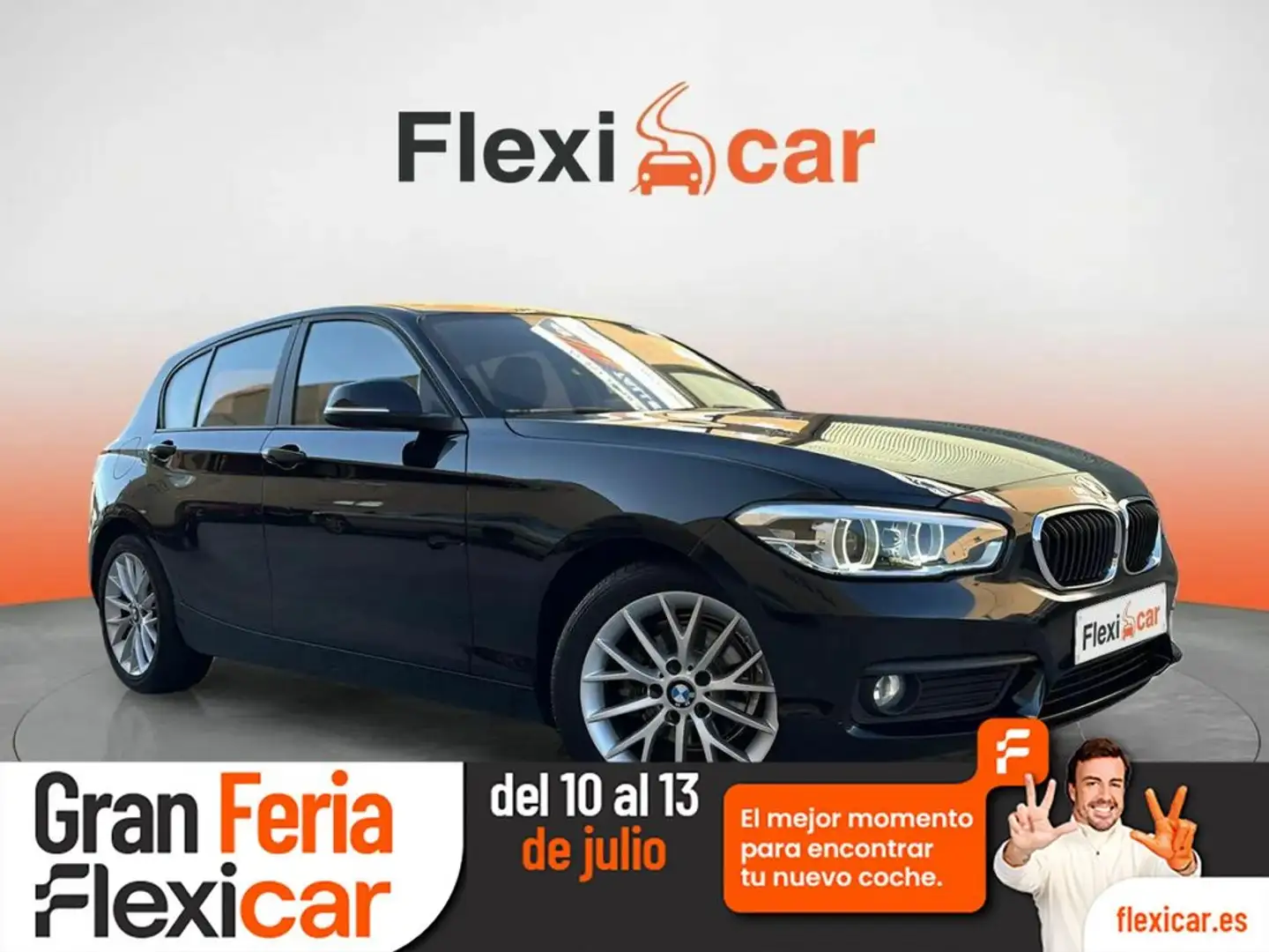 BMW 116 116d Schwarz - 1