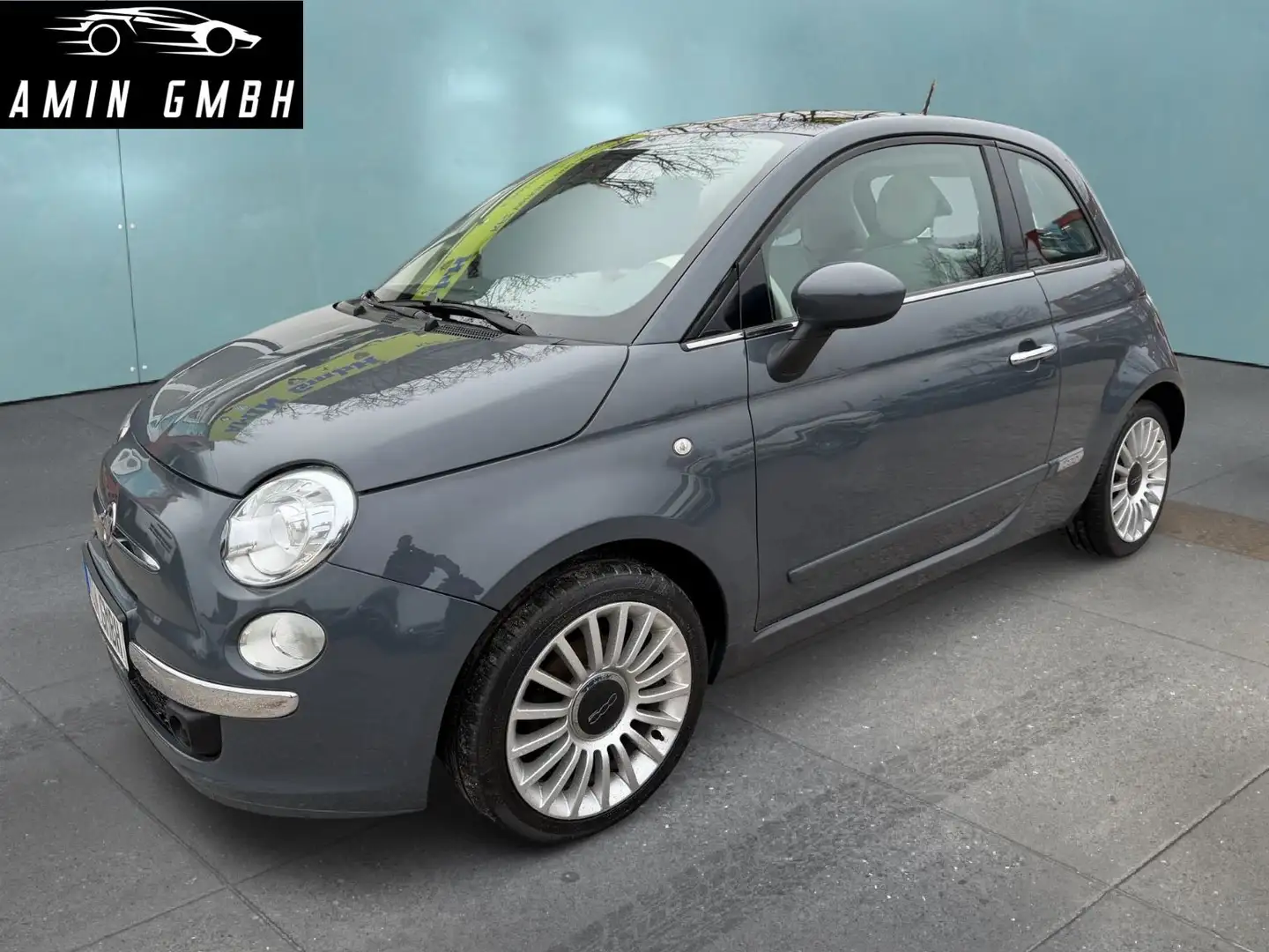 Fiat 500 1.4 74 kW Klima Standheiz Navi Pano Bi-Xenon Grau - 1