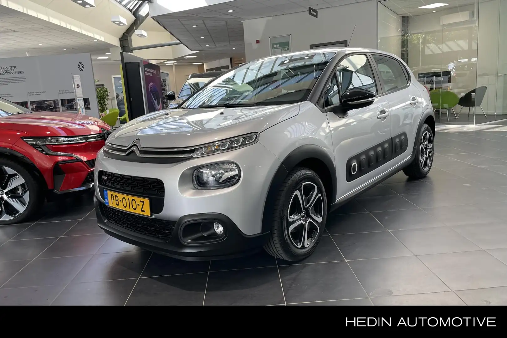 Citroen C3 1.2 PureTech Feel NAVI / APPLE-CARPLAY / DEALER-ON Gris - 1