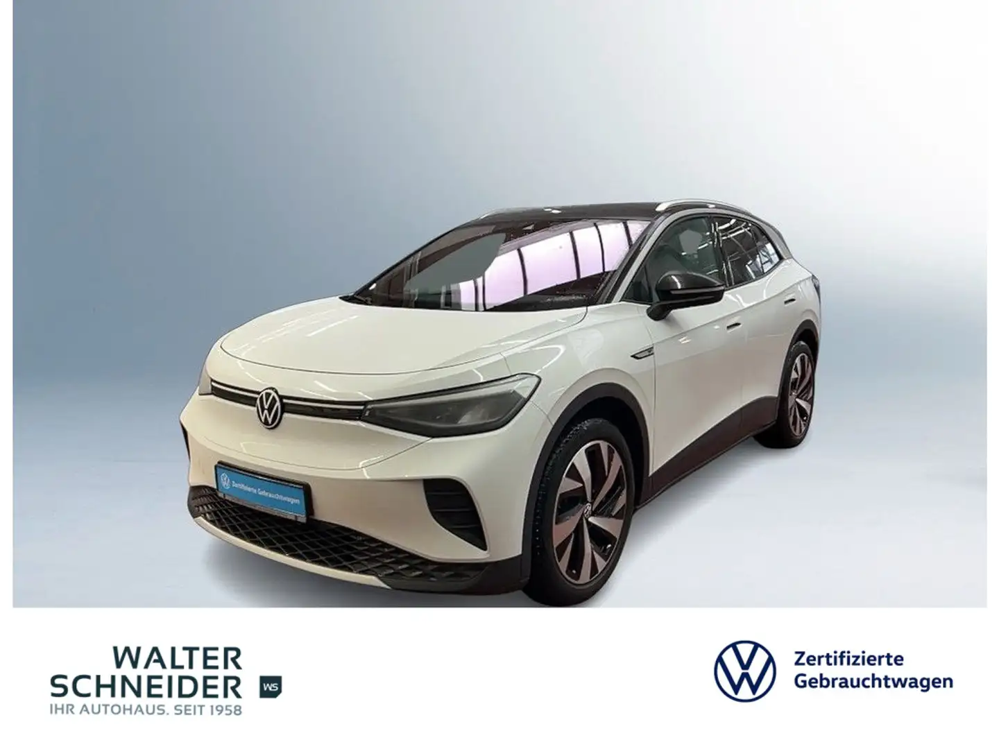 Volkswagen ID.4 Pro Performance 1st NaviPro AHK ACC Weiß - 1