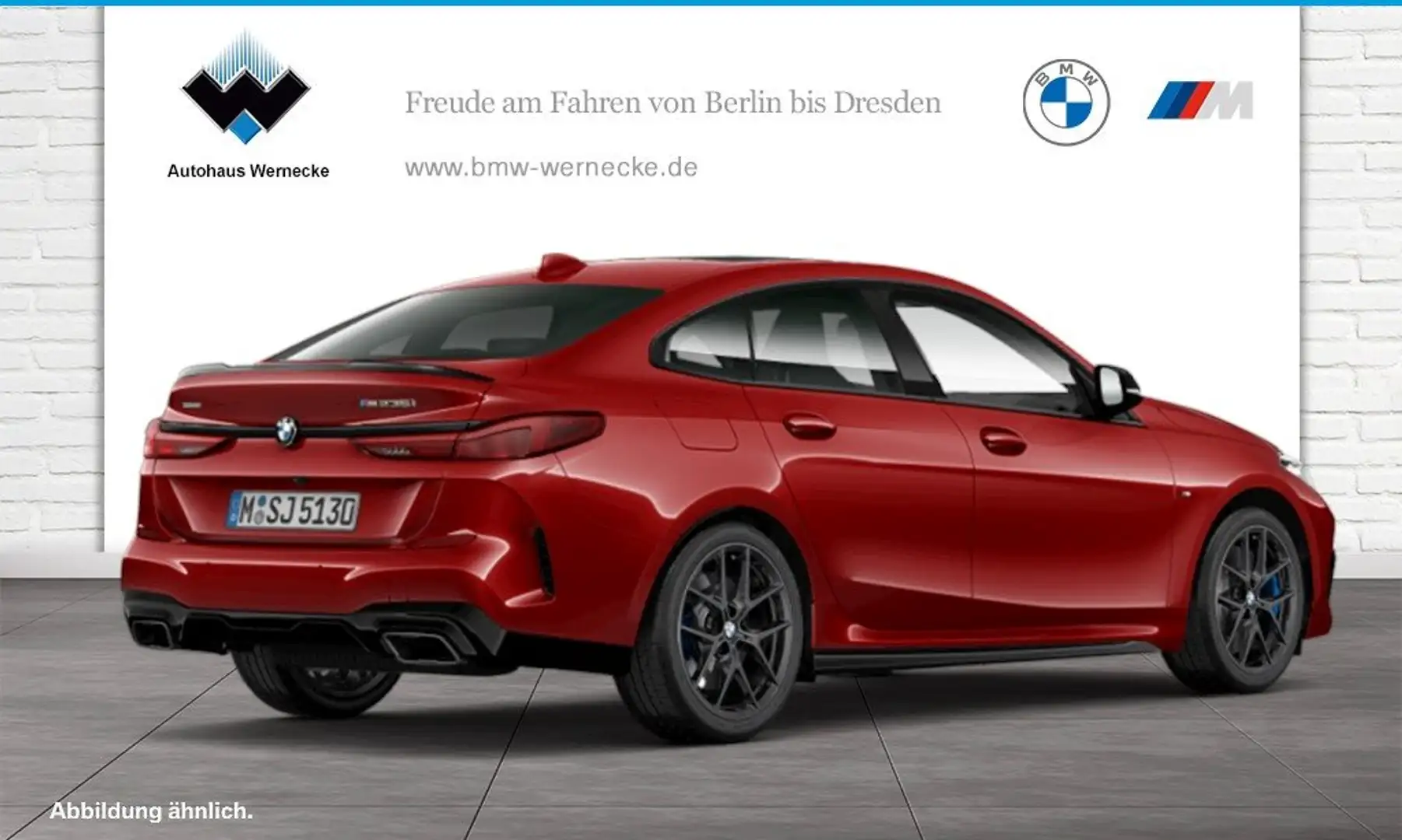 BMW 235 M235i xDrive Gran Coupé Gestiksteuerung Head-Up Rouge - 2