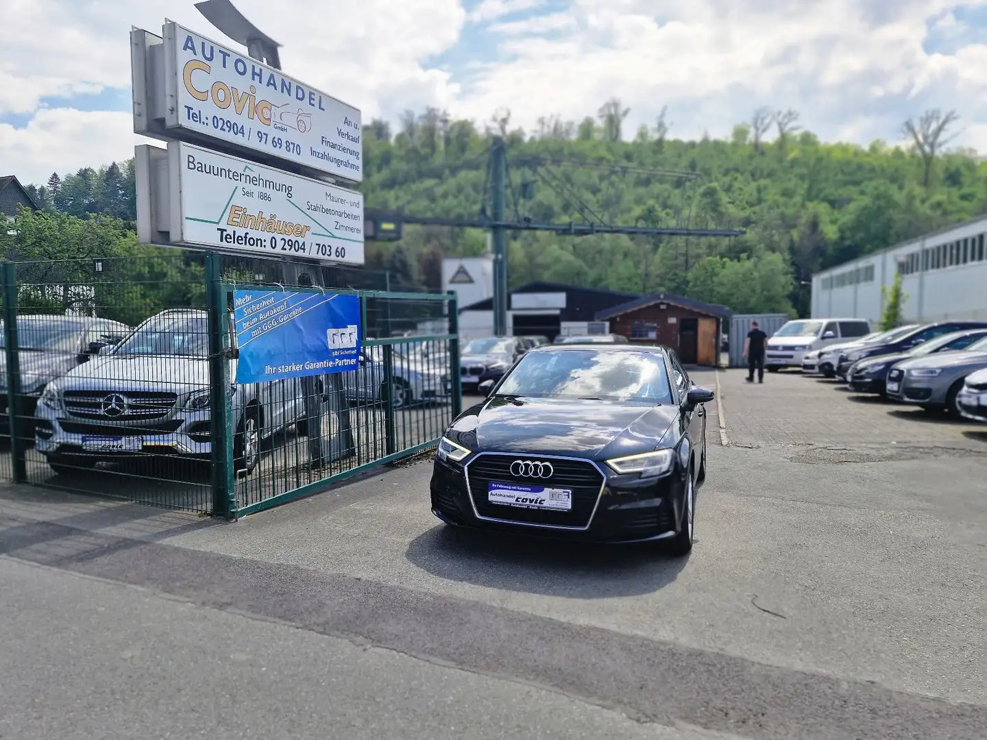Audi A3 Sportback 30 TDI basis Schwarz - 2