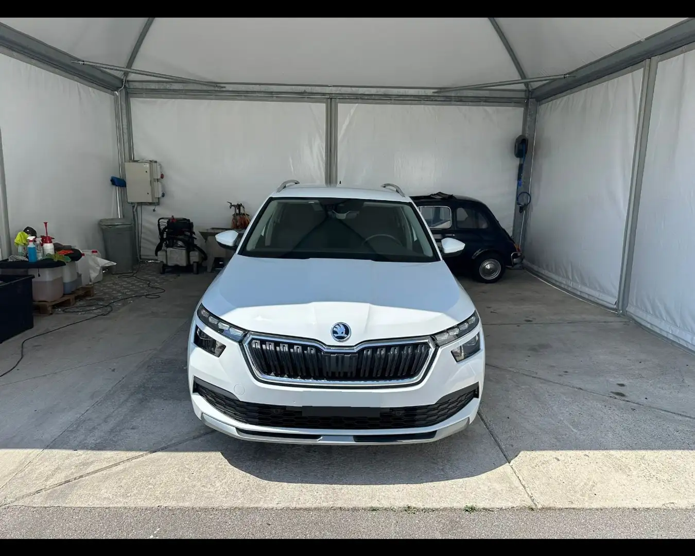 Skoda Kamiq 1.0 tsi Style 110cv dsg Blanc - 2