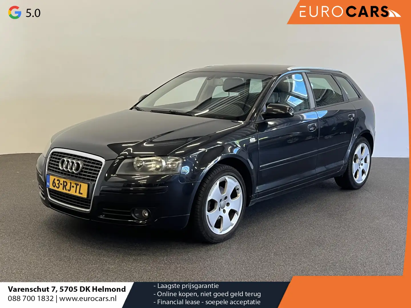 Audi A3 Sportback 1.6 FSI Ambiente Navigatie Bluetooth Lic Schwarz - 1