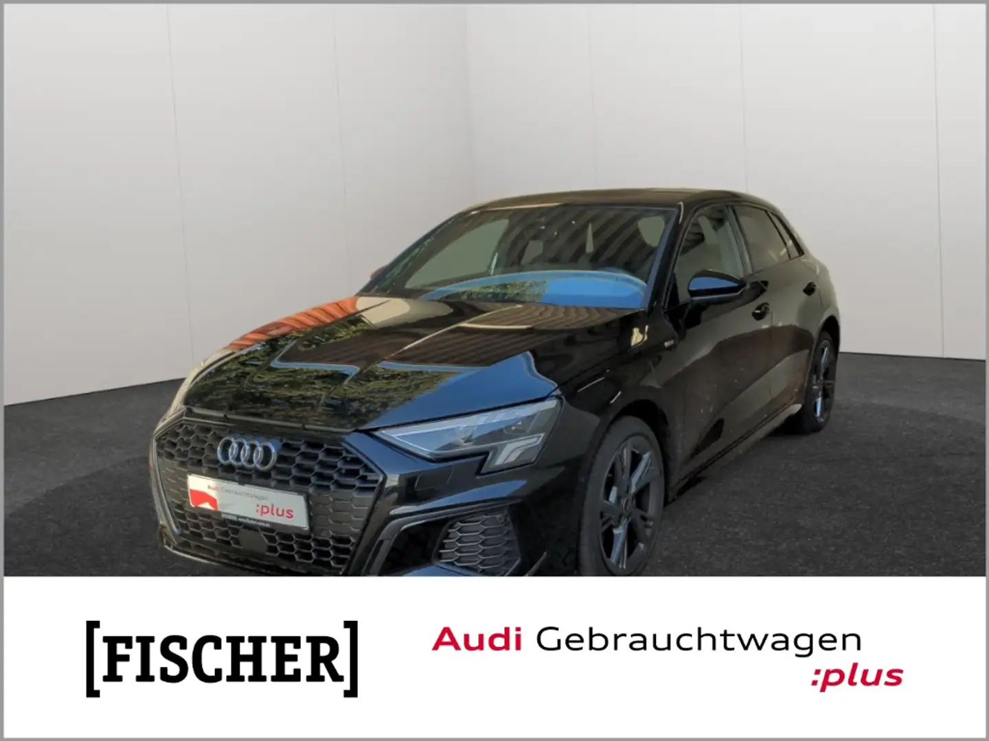 Audi A3 Sportback 40TFSIe S tronic S line LED Navi Rear Vi Schwarz - 1