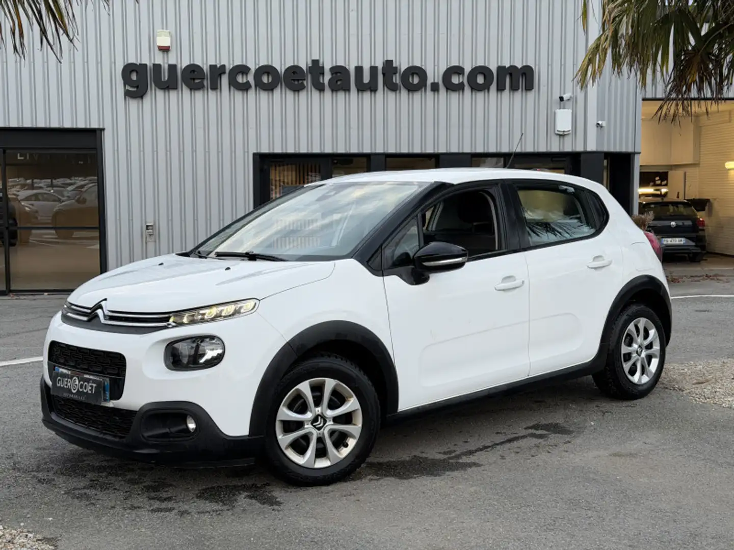 Citroen C3 1.5 BLUEHDI 100CH S\u0026S BVM 6 FEEL BUSINESS R Blanc - 1