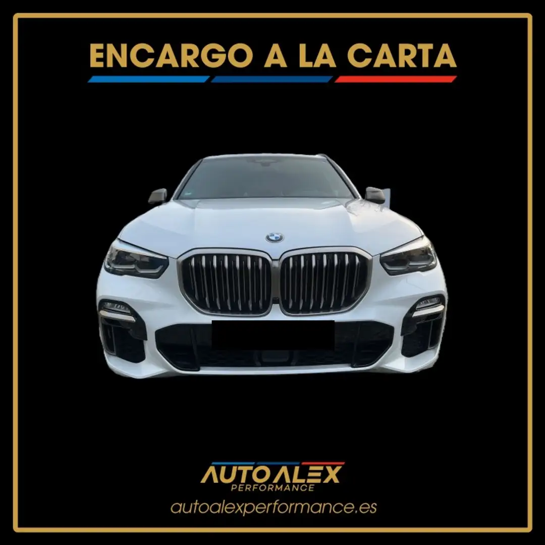 BMW X5 M M50dA Blanc - 2