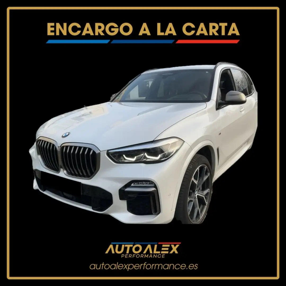 BMW X5 M M50dA Blanc - 1