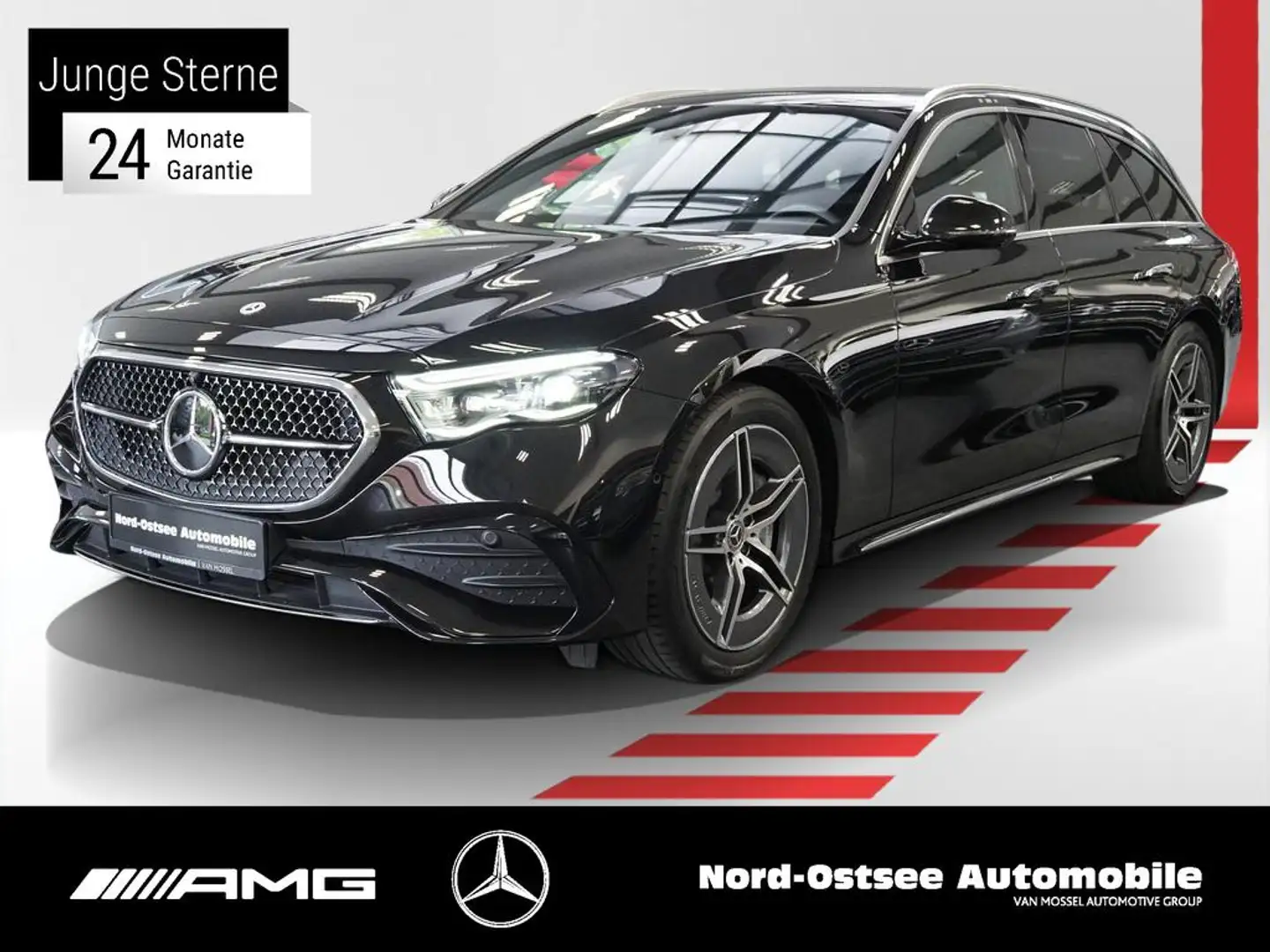 Mercedes-Benz E 300 e T AMG ADV.+ DISTRO 360° KAMERA MEMORY 9G Nero - 1