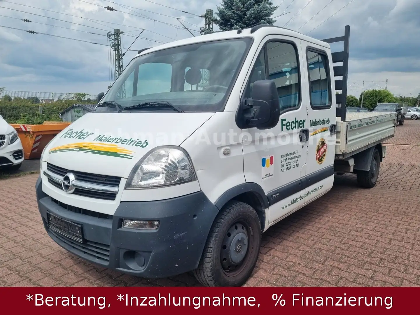 Opel Movano Pritsche Pr L3 3,5t Weiß - 1