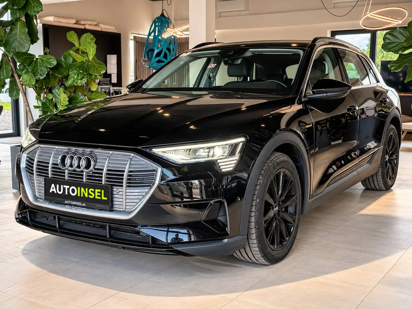 Audi e-tron 55 Quattro+Virtual-Cockpit-Navi+Kamera+Selbstpark-Assistent+Verkerszeichen-Erkenner+Elektrische-Heckklappe Schwarz - 2